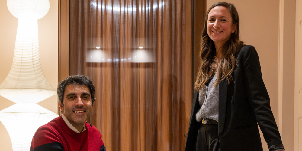 photo Aude Grangeon et Dr Makram Ziade